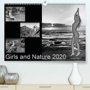 Girls and Nature(Premium, hochwertiger DIN A2 Wandkalender 2020, Kunstdruck in Hochglanz)