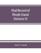 Vital record of Rhode Island