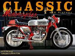 Cal 2020-Classic & Vintage Motorcycles Wall