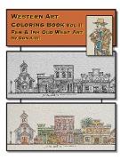 Western Art Coloring Book