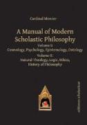 A Manual of Modern Scholastic Philosophy 01