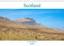 Scotland Scottish Highlands (Wall Calendar 2020 DIN A4 Landscape)