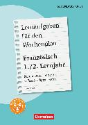 Lernaufgaben für den Wochenplan - Französisch. Lernaufgaben für den Wochenplan Französisch 1./2. Lernjahr
