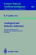 Analogical and Inductive Inference