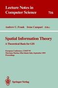 Spatial Information Theory: A Theoretical Basis for GIS