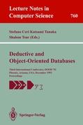 Deductive and Object-Oriented Databases