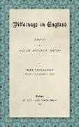 Villainage in England (1892)
