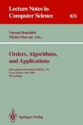 Orders, Algorithms and Applications