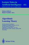 Algorithmic Learning Theory