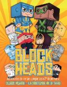 Actividades de cortar y pegar para 2° de primaria (Block Heads - La historia de S-1448): Cada libro de manualidades para niños de Block Heads incluye