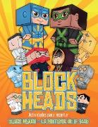 Actividades para recortar (Block Heads - La historia de S-1448): Cada libro de manualidades para niños de Block Heads incluye 3 personajes Block Head