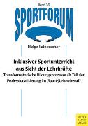 Inklusiver Sportunterricht aus Sicht der Lehrkräfte