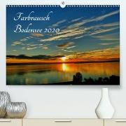 Farbrausch Bodensee(Premium, hochwertiger DIN A2 Wandkalender 2020, Kunstdruck in Hochglanz)