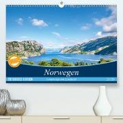 Norwegen - Unterwegs am Lysefjord(Premium, hochwertiger DIN A2 Wandkalender 2020, Kunstdruck in Hochglanz)