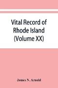 Vital record of Rhode Island