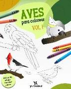 Aves para Colorear Vol.1: Yurbanimal