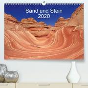 Sand und Stein 2020(Premium, hochwertiger DIN A2 Wandkalender 2020, Kunstdruck in Hochglanz)