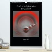 Grafische Spielereien im Quadrat(Premium, hochwertiger DIN A2 Wandkalender 2020, Kunstdruck in Hochglanz)
