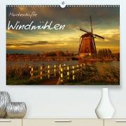 Märchenhafte Windmühlen(Premium, hochwertiger DIN A2 Wandkalender 2020, Kunstdruck in Hochglanz)