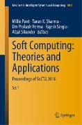 Soft Computing: Theories and Applications