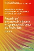 Proceeding of International Conference on Computational Science and Applications