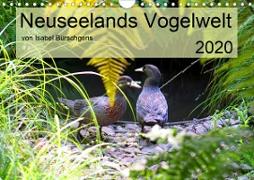 Neuseelands Vogelwelt (Wandkalender 2020 DIN A4 quer)