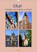 Erfurt - Blitzlichter einer historischen Altstadt (Wandkalender 2020 DIN A3 hoch)