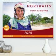 PORTRAITS - Frauen aus aller Welt(Premium, hochwertiger DIN A2 Wandkalender 2020, Kunstdruck in Hochglanz)