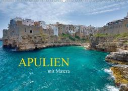Apulien mit Matera(Premium, hochwertiger DIN A2 Wandkalender 2020, Kunstdruck in Hochglanz)