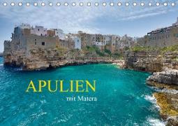 Apulien mit Matera (Tischkalender 2020 DIN A5 quer)