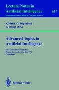 Advanced Topics in Artificial Intelligence