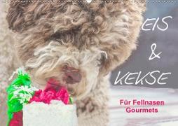 Eis & Kekse - Für Fellnasen Gourmets(Premium, hochwertiger DIN A2 Wandkalender 2020, Kunstdruck in Hochglanz)