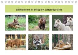 Willkommen im Wildpark Johannismühle (Tischkalender 2020 DIN A5 quer)