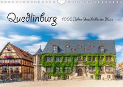 Quedlinburg - 1000 Jahre Geschichte im Harz (Wandkalender 2020 DIN A4 quer)