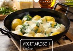 Vegetarisch lecker (Wandkalender 2020 DIN A4 quer)