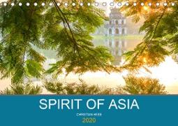 Spirit of Asia (Tischkalender 2020 DIN A5 quer)