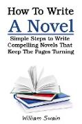 How To Write A Novel