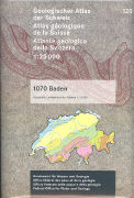 Geologischer Atlas der Schweiz 120. Baden