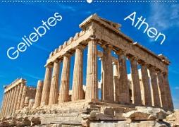 Geliebtes Athen(Premium, hochwertiger DIN A2 Wandkalender 2020, Kunstdruck in Hochglanz)