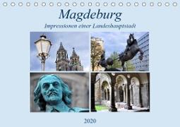 Magdeburg - Impressionen einer Landeshaupstadt (Tischkalender 2020 DIN A5 quer)