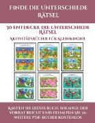 Aktivitätsbücher für Kleinkinder (Finde die Unterschiede Rätsel): 30 entdecke die Unterschiede Rätsel