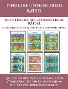 Die besten Bücher für Kleinkinder im Alter von 2 Jahren (Finde die Unterschiede Rätsel): 30 entdecke die Unterschiede Rätsel