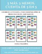 Fichas para niños (Fichas educativas para niños): Este libro contiene 30 fichas con actividades a todo color para niños de 5 a 6 años