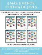 Fichas para trabajar en la guardería (Fichas educativas para niños): Este libro contiene 30 fichas con actividades a todo color para niños de 5 a 6 añ