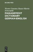 Management Dictionary German-English