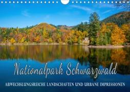 Nationalpark Schwarzwald - abwechslungsreiche Landschaften und urbane Impressionen (Wandkalender 2020 DIN A4 quer)