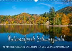 Nationalpark Schwarzwald - abwechslungsreiche Landschaften und urbane Impressionen (Wandkalender 2020 DIN A3 quer)