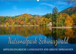 Nationalpark Schwarzwald - abwechslungsreiche Landschaften und urbane Impressionen (Wandkalender 2020 DIN A2 quer)