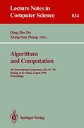 Algorithms and Computation