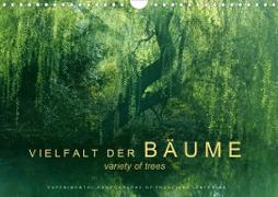 Vielfalt der Bäume - variety of trees (Wandkalender 2020 DIN A4 quer)